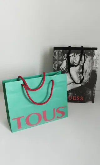 Bolsas de papel/cartón de marcas