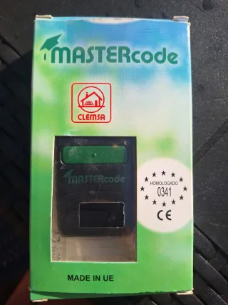 Mando garaje CLEMSA MASTERCODE 433MHz