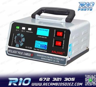 CARGADOR DE BATERIA 12v 24v COCHE MOTO BARCO