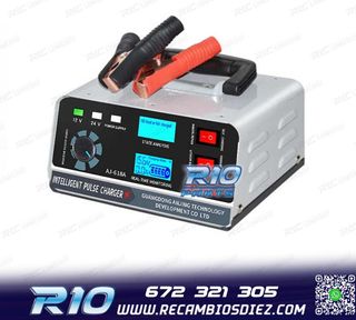 CARGADOR DE BATERIA 12v 24v COCHE MOTO BARCO