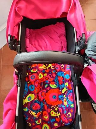 Bugaboo Donkey Sillas Gemelares Rosa
Cochecito
