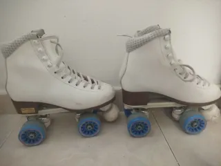 Patines artísticos blancos T38