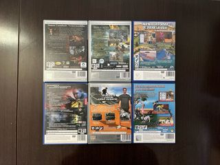 Lote 6 Juegos PS2: Sims 2, Piratas Caribe, T3