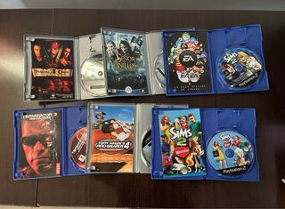 Lote 6 Juegos PS2: Sims 2, Piratas Caribe, T3