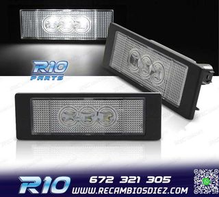 LUCES MATRÍCULA LED BMW E63 E64 E81 E87 Z4 F20 F21 E85 E86