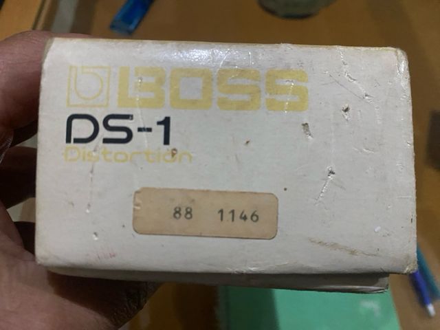 Pedal Distorsión Boss DS-1 año 1988