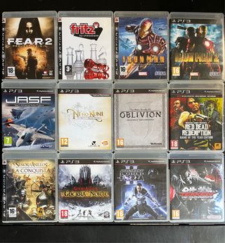 Juegos PS3 12€/unidad