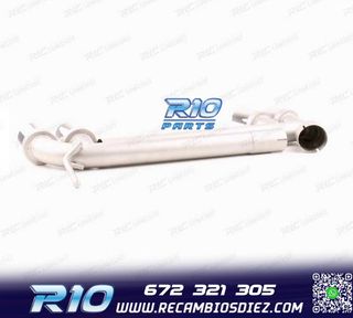 ESCAPE CON COLAS BMW F30 F31 11-18 LOOK M DOBLE