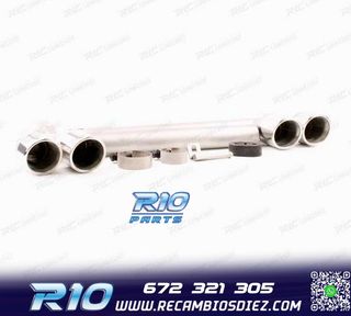 ESCAPE CON COLAS BMW F30 F31 11-18 LOOK M DOBLE