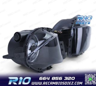 FAROS ANTINIEBLAS BMW E90 E91 05-08 NEGRO AHUMADO