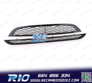 PARRILLA MINI COOPER S 01-06 NEGRO BRILLO
