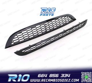 PARRILLA MINI COOPER S 01-06 NEGRO BRILLO