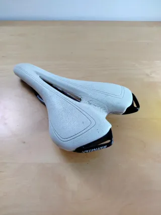 Sillín de bici Specialized Toupe RBX Gel Blanco