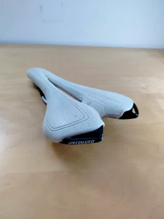 Sillín de bici Specialized Toupe RBX Gel Blanco