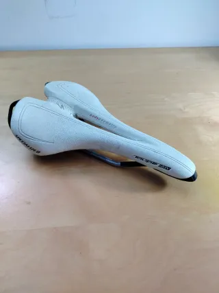 Sillín de bici Specialized Toupe RBX Gel Blanco