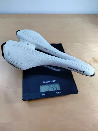 Sillín de bici Specialized Toupe RBX Gel Blanco