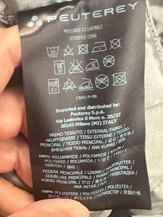 Giaccone Peuterey Uomo Nero