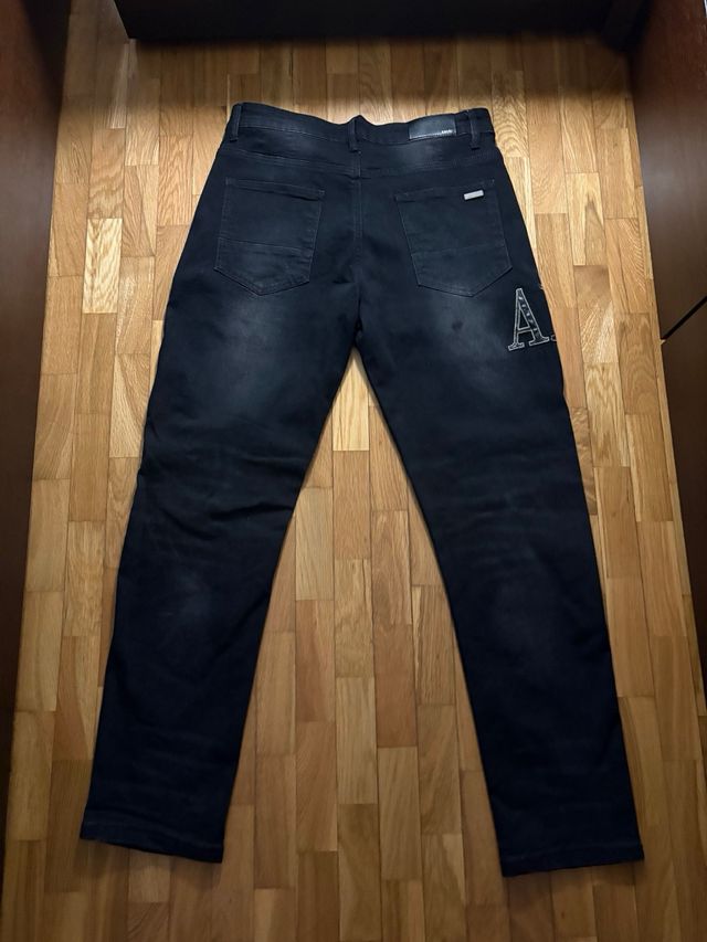 Pantaloni Amiri neri strappati