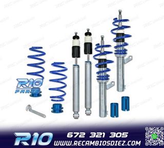 SUSPENSIÓN ROSCADA AUDI A3 8P BLUE LINE REGULABLE