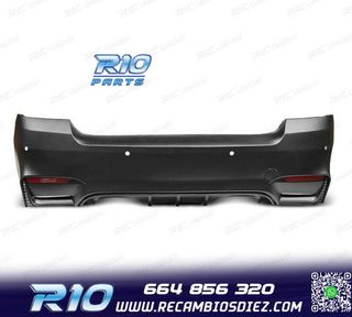 PARAGOLPES TRASERO BMW E92 E93 06-14 LOOK M4 EVO4