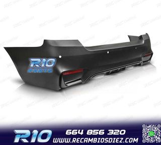 PARAGOLPES TRASERO BMW E92 E93 06-14 LOOK M4 EVO4