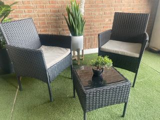 conjunto de terraza