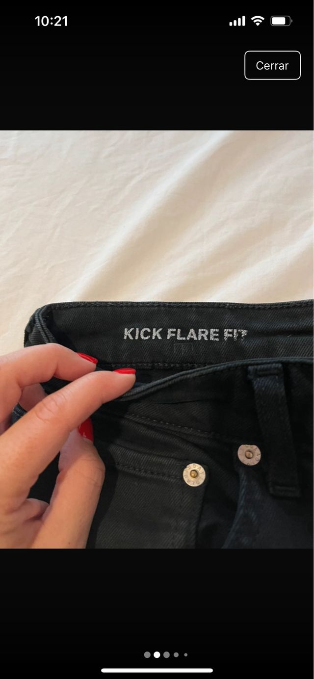 Tejano negro flare BIMBA