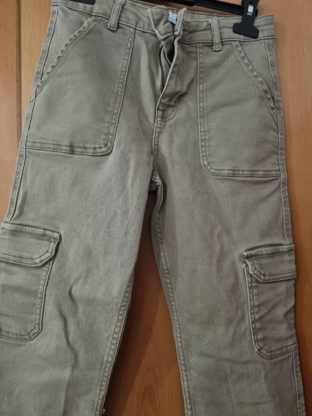 Pantalón loneta grueso talla 10/11