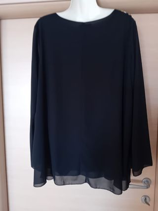 Blusa donna curvy Made in Italy