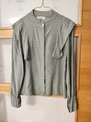 Camisa MECCABLANCA hilo metalizado