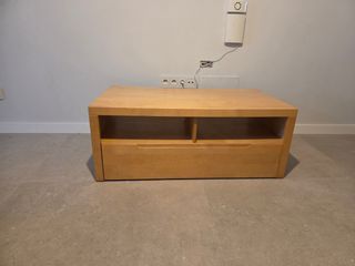 Mueble TV madera con almacenaje