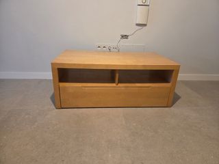 Mueble TV madera con almacenaje