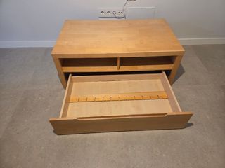 Mueble TV madera con almacenaje