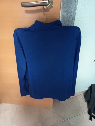 Sudadera McKenzie azul cremallera talla S