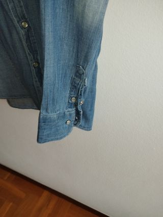 Camisa vaquera JACK&JONES azul mujer