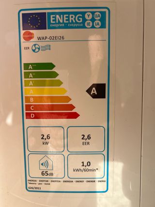 Aire Acondicionado portátil Equation 1000W
