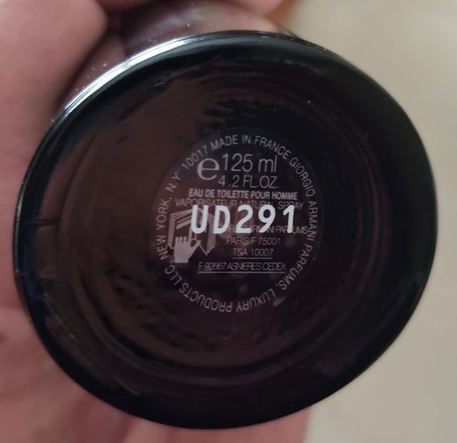 Armani Code 125ml (Edición antigua)