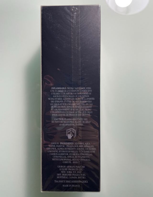 Armani Code 125ml (Edición antigua)