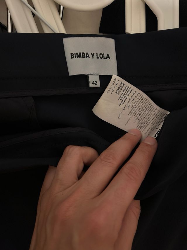 Falda Bimba y Lola azul marino