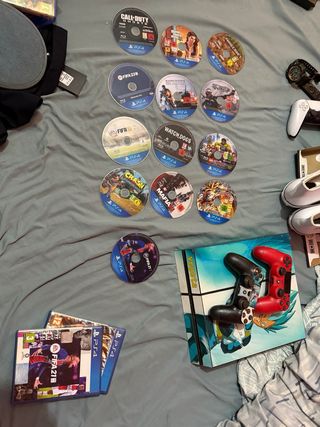 Lote Juegos PS4: FIFA, Call of Duty, Crash