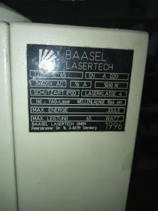 Grabadora Láser Industrial Baasel