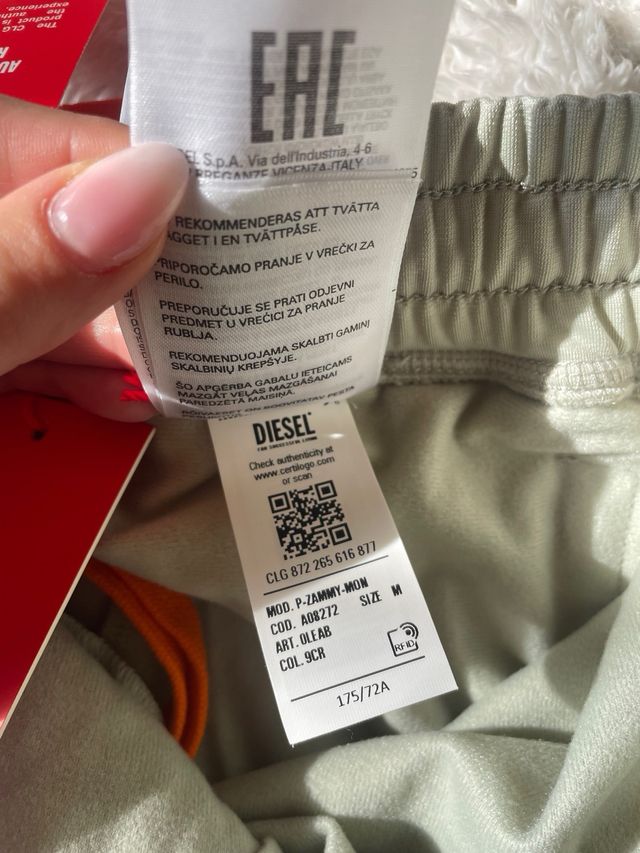 Pantaloni Diesel wide leg