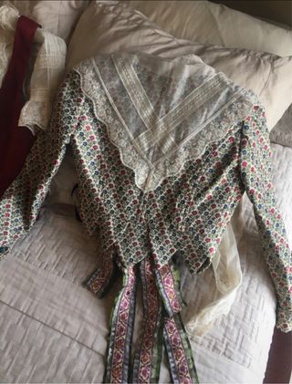 Traje de Fallera 8-12 años Multicolor
ajustable 