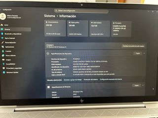 HP Elitebook 850 G7 15.6 i7 32GB 256GB SSD