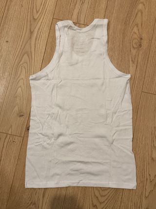Camiseta Tirantes Blanco Hombre