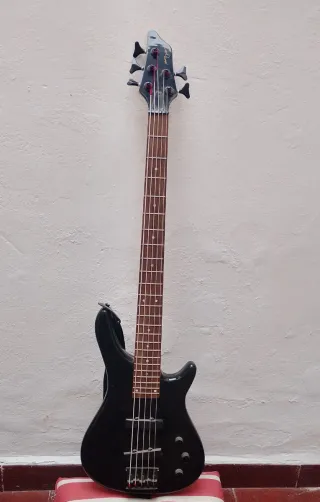 Bajo Eléctrico 5 Cuerdas Negro
