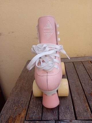 Patines artísticos rosas talla 31