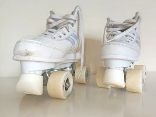 Pattini OXELO Decathlon n.33 bianchi