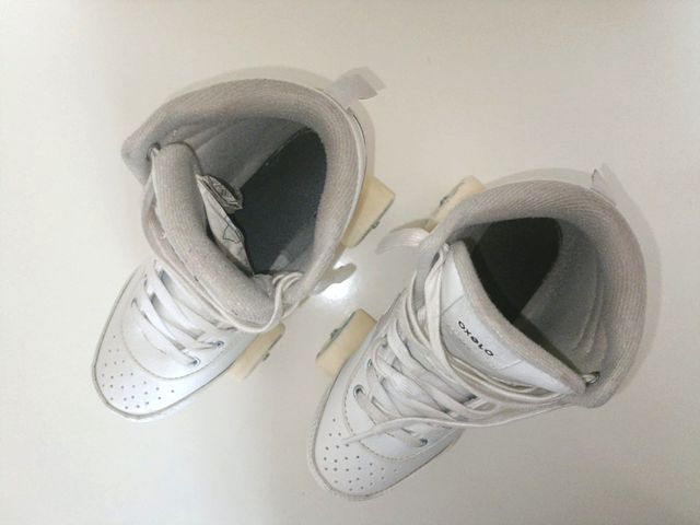 Pattini OXELO Decathlon n.33 bianchi