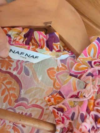 Blusa estampada volantes
